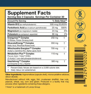 Researched Nutritionals Mens & Womens Vitamins - Optimized Energy Duo - Adrenal Support & Mitochondrial Supplements - PrimeBioHealth - canada supplements