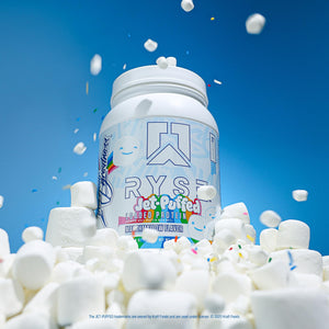 RYSE Loaded Protein Powder - Jet-Puffed Marshmallow - 25g Whey Protein Isolate & Concentrate with Prebiotic Fiber & MCTs - Low Carb, Low Sugar, Digestive-Friendly - 27 Servings / 2 lb Tub - PrimeBioHealth - canada supplements