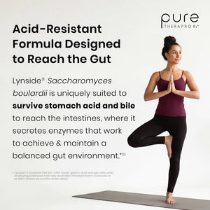 Saccharomyces Boulardii Probiotics 10 Billion CFU Made in USA | No Fillers Patented Strain: Lynside CNCM I-3799 Probiotics for Men and Women | Pure TheraPro Rx, Pharma Grade 120 Count - PrimeBioHealth - canada supplements