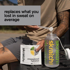 Skratch Labs Unsweetened Hydration Sport Drink Mix | Sugar Free | Electrolytes Booster | Lemon + Lime - 30 Servings | Non-GMO - PrimeBioHealth - canada supplements