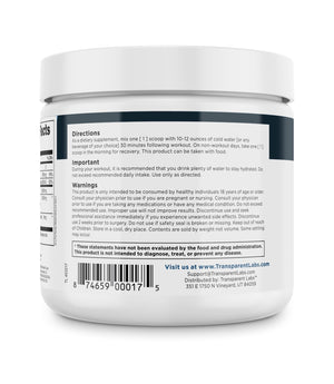 Transparent Labs Creatine HMB - Creatine Monohydrate Powder with HMB for Muscle Growth, Increased Strength, Enhanced Energy Output - PrimeBioHealth - canada supplements