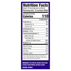 Vega Protein Made Simple Protein Powder, Vanilla - Stevia Free, Vegan, Plant Based, Healthy, Gluten Free, Pea Protein for Women and Men, 9.2 oz (Packaging May Vary) - PrimeBioHealth - canada supplements