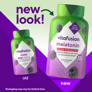 Vitafusion Extra Strength Melatonin Gummy Vitamins, 5mg, 120 ct Gummies - PrimeBioHealth - canada supplements