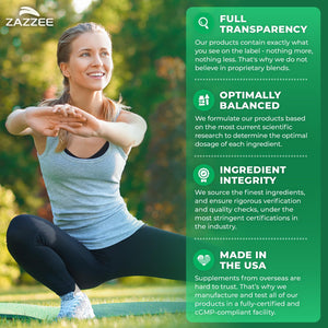 Zazzee D-Mannose Powder Plus, 2000 mg, 67 Servings, Plus 5 Billion CFU Probiotics and Pure Cranberry Juice Extract, Certified Kosher, Free Scoop, 6.67 oz, Urinary Tract Support, Non-GMO, All-Natural - PrimeBioHealth - canada supplements