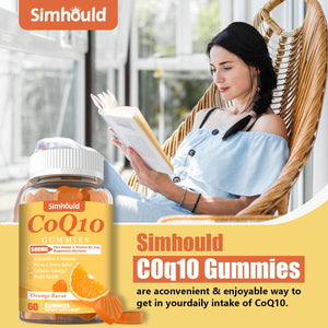 2 Pack CoQ10 500MG Gummies - Plus Omega-3, Magnesium, Vitamin B3 & Zinc - 3X Better Absorption Coenzyme Q10 Supplements for Heart Health, Cellular Energy & Antioxidant, Non-GMO 120 Counts - PrimeBioHealth - canada supplements