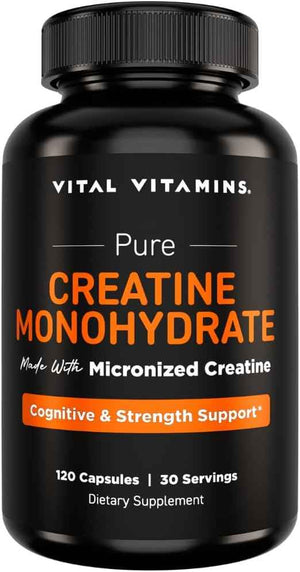 Vital Vitamins Multi Collagen Complex Plus 150 ct + Creatine Monohydrate Capsules 120 ct