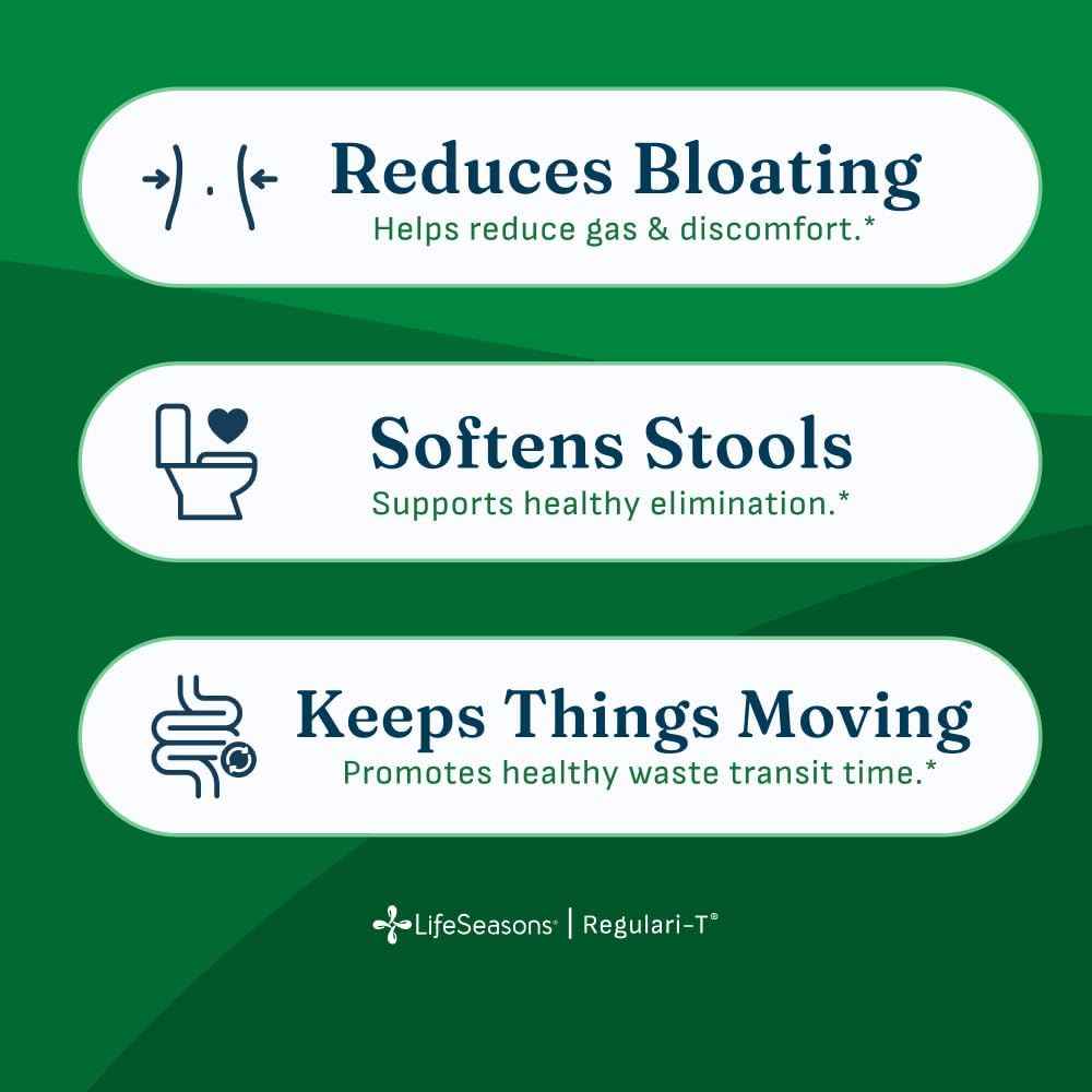 Lifeseasons Bowel Support Regulari T, 60 CT