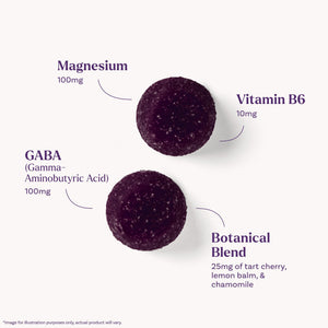 Natrol Sleep & Restore Magnesium Glycinate Blend Gummies, Magnesium for Sleep Aids for Adults, Melatonin-Free, Cherry Flavored, 30 Day Supply NatrolBuy Supplements Australia