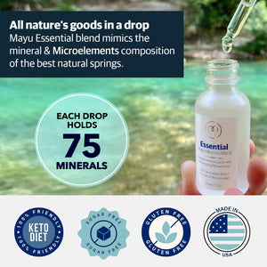 MAYU Trace Mineral Drops, 3 Bottles, Great-Tasting Hydration & Daily Energy, 80+ Full-Spectrum Trace Minerals, Third-Party Tested, Exceeds EU Standards, Magnesium, Potassium & Chloride, No Additives mayuBuy Supplements Australia