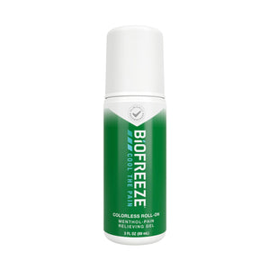 Biofreeze Roll-On Pain-Relieving Gel 3 FL OZ, Colorless Topical Pain Reliever For Muscles And Joints From Arthritis, Backache, Strains, Bruises, & Sprains BiofreezeBuy Supplements Australia