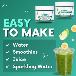Green Superfood Powder for Digestion & Gut Health - Keto Friendly Superfood Greens Blend Powder for Immune Support - Powdered Greens Supplement for Immune Boost - Apple Banana Flavor My Adventure to FitBuy Supplements Australia