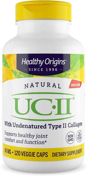 Healthy Origins UC-II Collagen 40 mg, 120 Veggie Caps