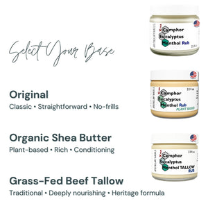 Camphor+Eucalyptus+Menthol Xtra Rub – Handmade with Menthol, Camphor & Eucalyptus – Soothing & Refreshing – 2.5 fl oz IEG StoreBuy Supplements Australia
