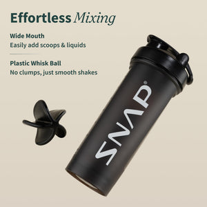 Supplement Product​Snap Supplements Shaker Bottle 400ml - Zenith WellnessUSA