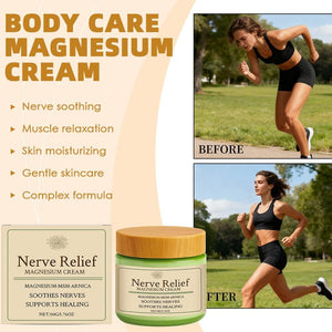 Total Relief Magnesium Cream for Nerve Relief with MSM & Arnica — Soothing Topical Support for Neuropathy & Muscle Relaxation — 2 Pack Value Set (3.52oz Total) GenericBuy Supplements Australia