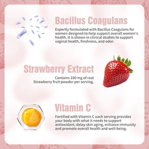 NIUSISE Feminine Balance Gummies, Premium Balance Supplement for Women PH Health, Immune Support, Vegan, Gluten-Free - Hawaiian Pineapple - 120 Gummies - 60 Servings 2 Pack. NIUSISEBuy Supplements Australia
