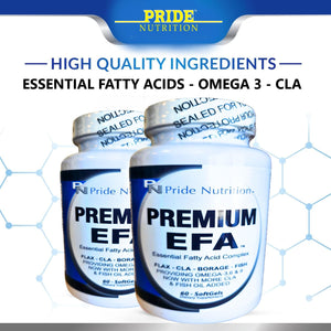Pride Nutrition Premium EFA Omega 3-6-9 Supplement for Men and Women 5 in 1 - EPA, DHA, GLA, ALA & CLA Essential Fatty Acids with Fish Oil - Softgel Pills Pride Nutrition buy supplements Au