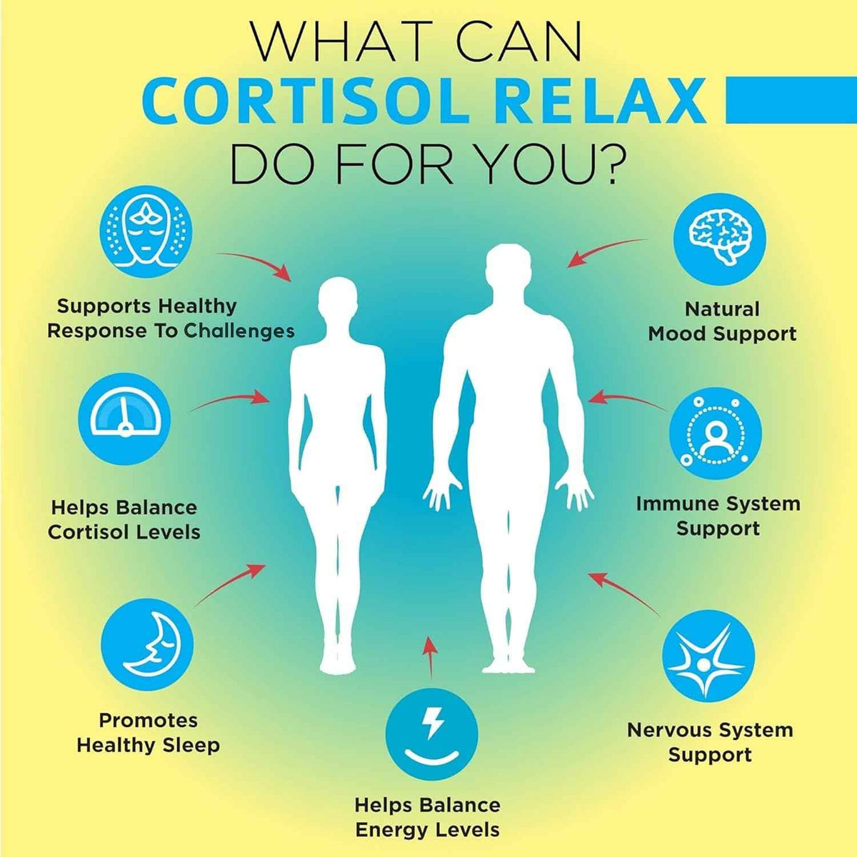 OmniBiotics Cortisol Relax Supplement + Magnesium Glycinate