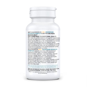 Kappa Nutrition Magnesium 4-in-1, 280mg Elemental Magnesium (Bisglycinate, Malate) + Zinc & Vitamin D3, Brain, Sleep, Energy, Muscle, Immune Support, 120 Vegan Capsules. KAPPA NUTRITION buy supplements Au