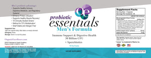 Organic Excellence Mens L Reuteri Probiotics for Gut Health with Prebiotics – 18 Strains for Digestive Health, Bloating & Immune Support – 30 Billion Probiotics + Sporebiotics – 30 Capsules Organic ExcellenceBuy Supplements Australia