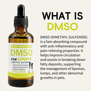 Topical 99.995% DMSO for Dogs Lipoma, Lipoma Treatment for Dogs, Reduce Fatty Lumps and Bumps Inflammation, Swelling, Dog Pain Relief, DMSO in Glass Bottle with Precision Dropper, 1.7 oz Jdicklary buy supplements Au