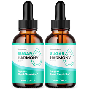 (2 Pack) Sugar Harmony Drops, Official SugarHarmony Liquid Drops with All Natural Ingredients, Advanced Formula Support Supplement with Maximum Strength Premium Vitamins for Women & Men (60 Servings) SyvorBuy Supplements Australia