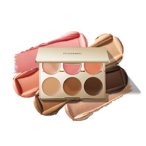 ICONIC LONDON Multi-Use Cream Blush, Bronze and Highlight Palette | Cruelty-Free, Vegan Makeup ICONIC LONDON buy supplements Au