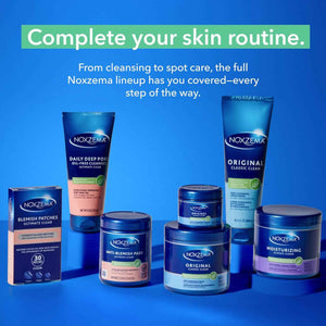 Noxzema Acne Treatment Bundle – Ultimate Clear Blemish Patches with Niacinamide and Tea Tree + Anti-Blemish Pads with 2% Salicylic Acid