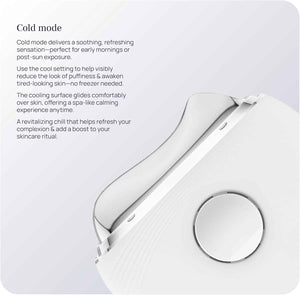 PUREANCE Hot & Cold Beauty Instrument - Red Light Therapy for Face & Neck | Portable Facial Massager Tool - LED Thermal Face Sculpting Wand- for Skin Care, Lift, Puffiness, Wrinkles, Double Chin