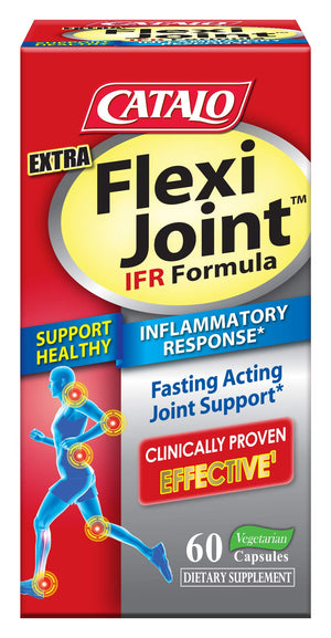 CATALO Extra FlexiJoint IFR Formula – with Meriva Turmeric Phytosome, ApresFlex & Casperome Boswellia – 60 Capsules CATALOBuy Supplements Australia