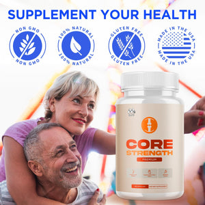 (2 Pack) Core Strength Supplement for Joint Support, Official Core Strength Joint Pills with All Natural Ingredients, Advanced Health & Wellness Support with Max Strength Multivitamins (120 Capsules) MJOBuy Supplements Australia