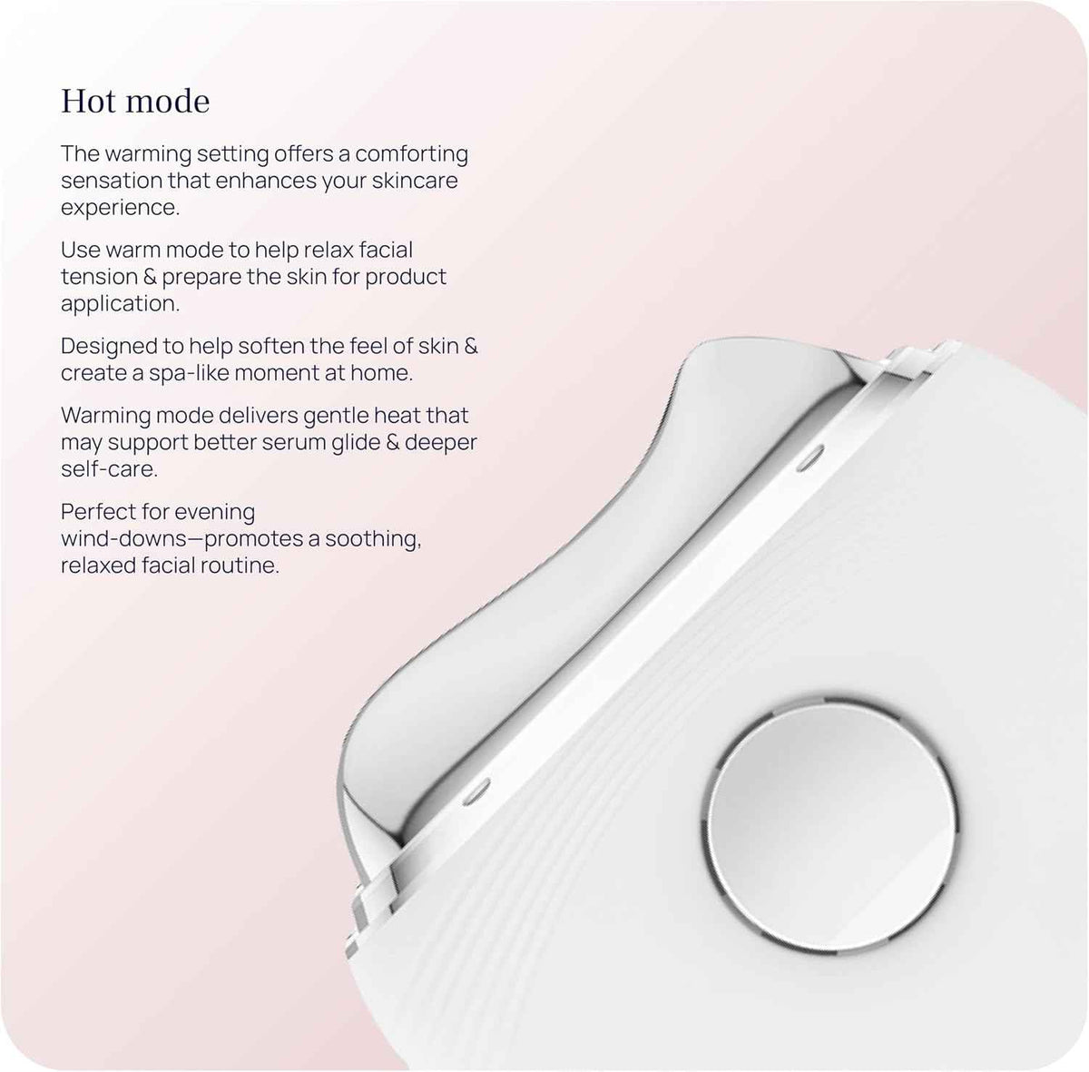 PUREANCE Hot & Cold Beauty Instrument - Red Light Therapy for Face & Neck | Portable Facial Massager Tool - LED Thermal Face Sculpting Wand- for Skin Care, Lift, Puffiness, Wrinkles, Double Chin