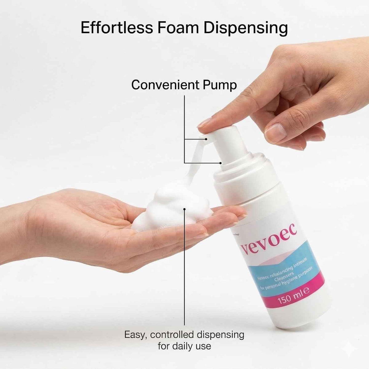 pH Balanced Intimate Cleanser (150ML) - Gentle Feminine Wash for Vaginal Health, Odor Control & Lasting Freshness
