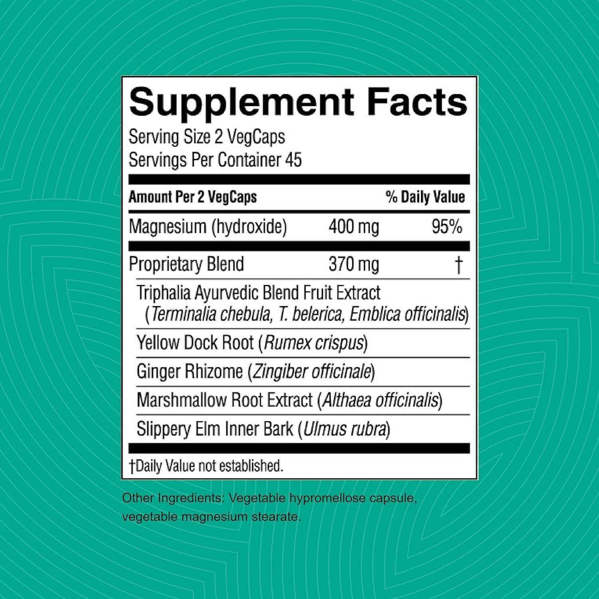 Nature's Sunshine Gentle Move: Experience Daily Digestive Support and Natural Constipation Relief with Natural Fiber for Soft Stools & Regularity, 90 Capsules