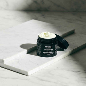 Brickell Men's Retinol Face Moisturizer Cream For Men, Anti-Wrinkle Face Night Cream with Retinol, Hyaluronic Acid, and Vitamin E To Reduce Fine Lines and Even Skin Tone, Fragrance-Free, 2 Ounce