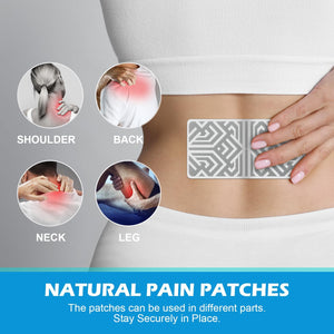 Reusable Pain Relief Patches for Sore Muscle, Includes 3 Adhesives, 1 Patch & 1 Carry Bag, Pain Patches for Neck, Back,Foot, Knee etc, Large&Fast Acting, Easy Adhesive Application Pain Patch-0304 SKAYAHBuy Supplements Australia