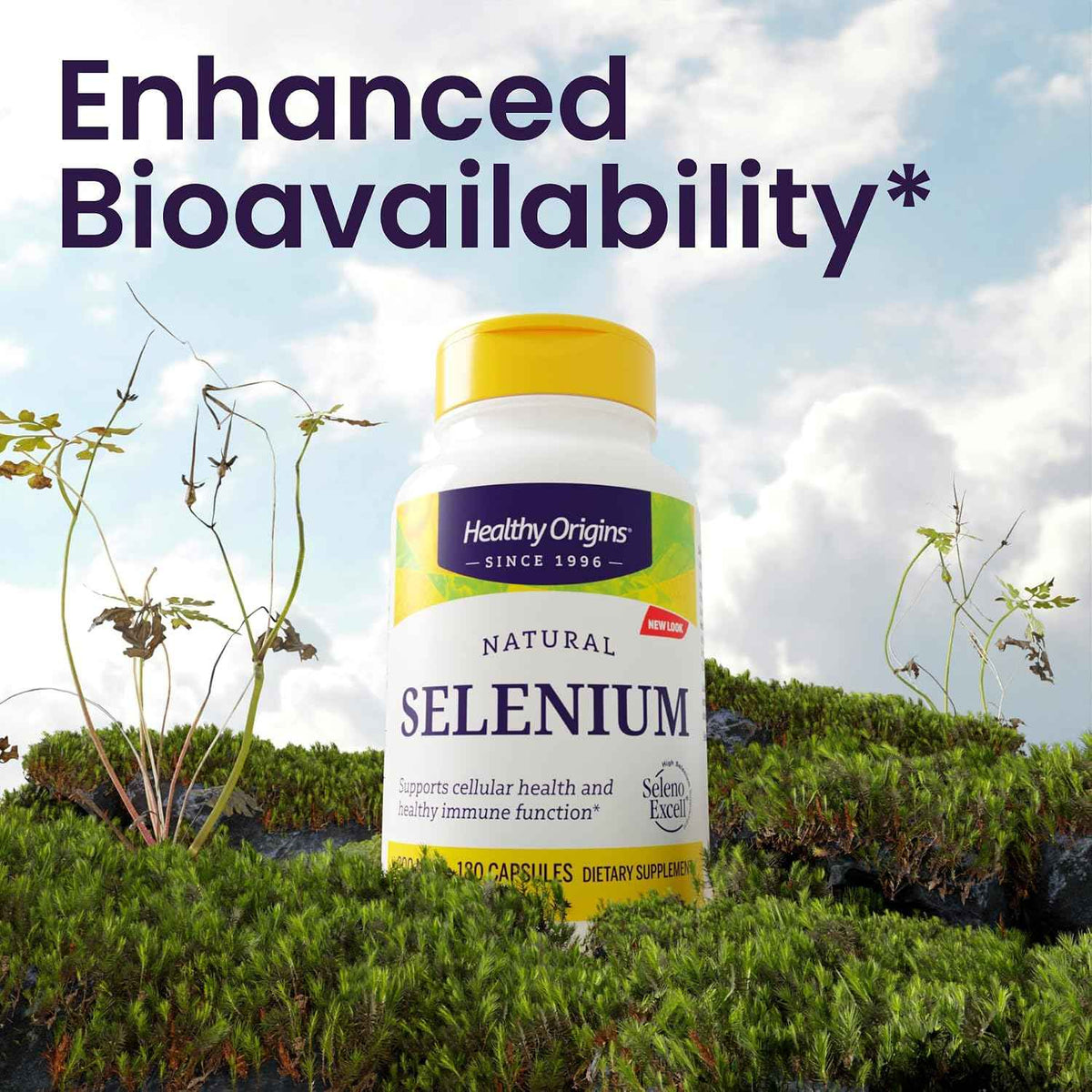 Healthy Origins Selenium 200 mcg, SelenoExcell, 180 Capsules