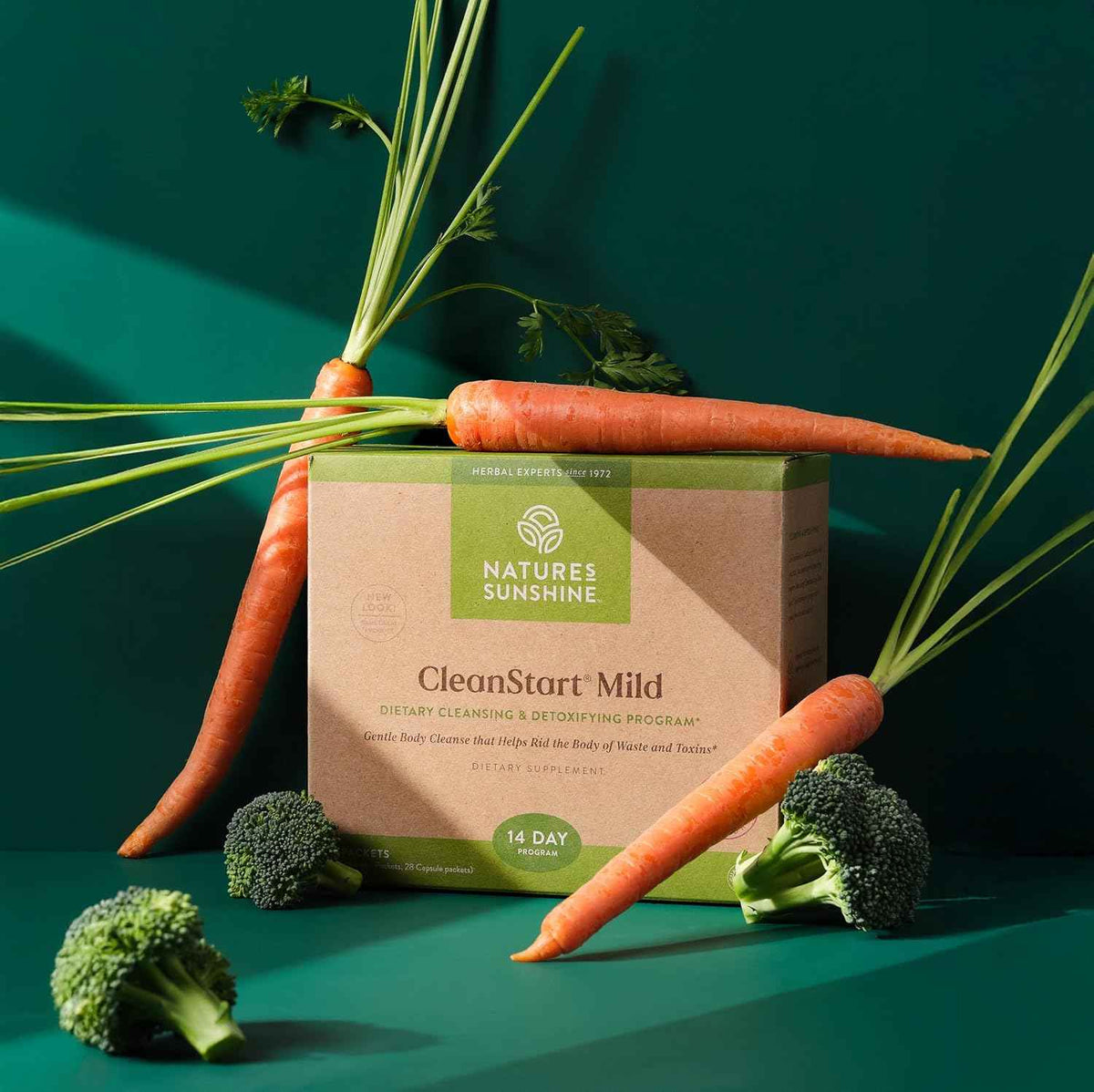 Nature's Sunshine CleanStart Mild, 56 Packets | Powerful Herbal Detox that Supports Natural, Everyday Cleansing of Waste from the Body