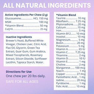 Under the Weather Multivitamin for Dogs | Vet Formulated Daily Canine Health Supplies for Immunity, Skin, Coat & Joint Support | All-in-One Multivitamin for Dogs of All Breeds & Sizes | 60 Count Under the Weather buy supplements Au