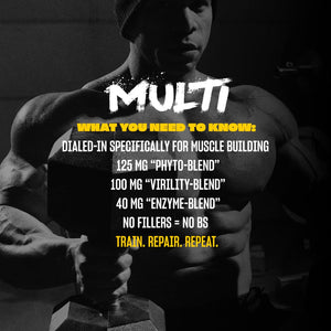 Mutant Multi - High Potency Vitamins with 75+ Ingredients Specifically Formulated for Heavy Lifting, 60 Tablets MutantBuy Supplements Australia