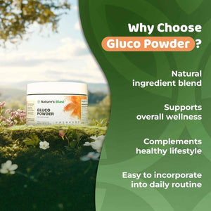Gluco-Powder | Metabolic Wellness Blend for Energy & Vitality | White Mulberry Extract & Ceylon Cinnamon, Metabolic Wellness Blend, Energy & Vitality. 30 Days Supply. Orange Cinnamon flavor