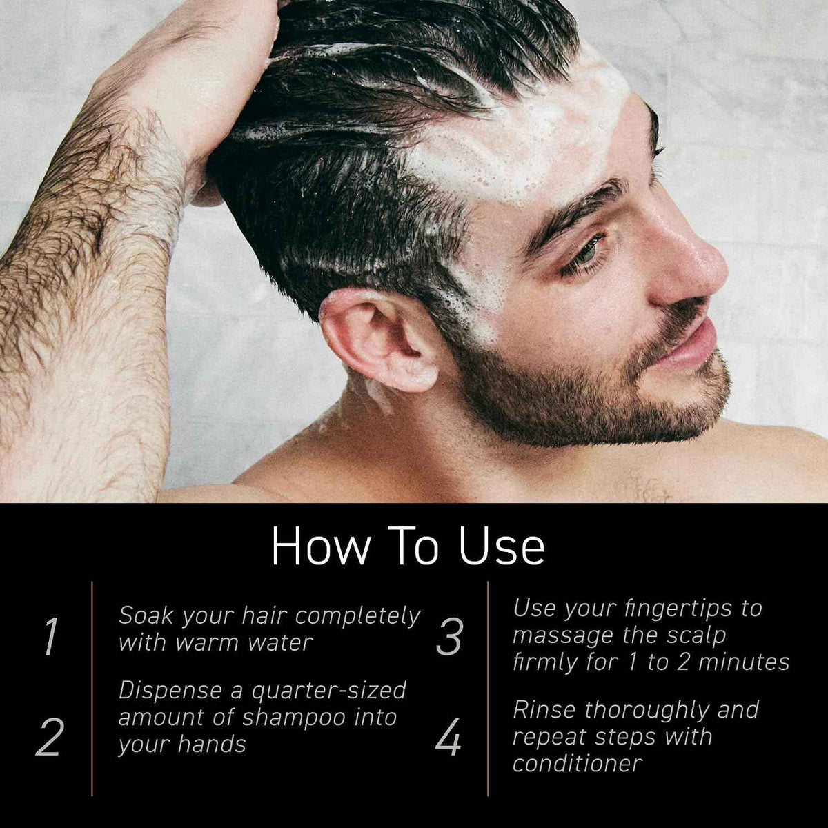 Brickell Men's Daily Revitalizing Hair Care Routine, Shampoo and Conditioner Set For Men, With Pro-Vitamin B5, Aloe, and Tea Tree Oil, Strength and Volume Enhancing Conditioner, Gift Set