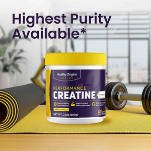 Healthy Origins Creatine Monohydrate Creapure Powder, 600g