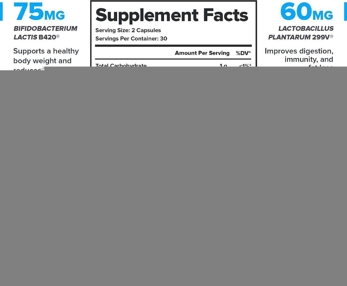 LEGION Biome Probiotic - Natural Probiotics Gut Health Supplement for Women & Men - Probiotic Nutritional Supplements Help Reduce Bloating, Cramping & Gas - Colon Health Probiotic Pills, 30 Servings