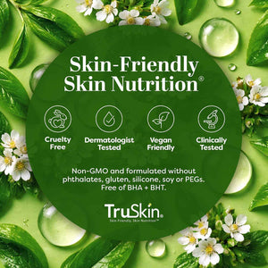 TruSkin Peptide Eye Cream Gel for Dark Circles, 0.5 fl oz | With Hyaluronic Acid to visibly smooth fine lines, hydrate and depuff tired-looking under eyes with a lightweight feel