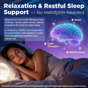 Full Spectrum Magnesium Glycinate Complex 21 in 1 Gummies for Deep Calm Sleep, 12 Forms Magnesium Citrate Malate Taurate Orotate for Women Men + Probiotics w/Ashwagandha, L-Theanine, GABA, 120Cts Nextdia buy supplements Au