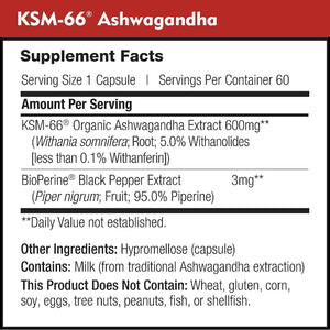 Magnesium Complex (90 caps) & KSM-66 Ashwagandha (60 caps)