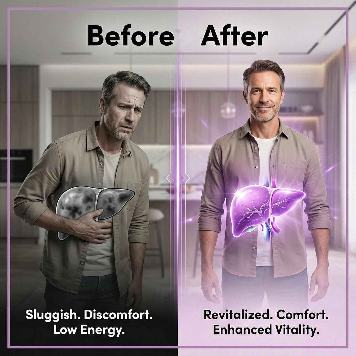 Liver Cleanse Detox & Repair Supplement with Milk Thistle, Turmeric, Beet Root, Ginger, Dandelion, Artichoke & Grape Seed Extract for Daily Liver Health - 60 Capsules | Milk Thistle Extract, Turmeric, Beet & Artichoke, Liver Support Supplement. 30 Days Su