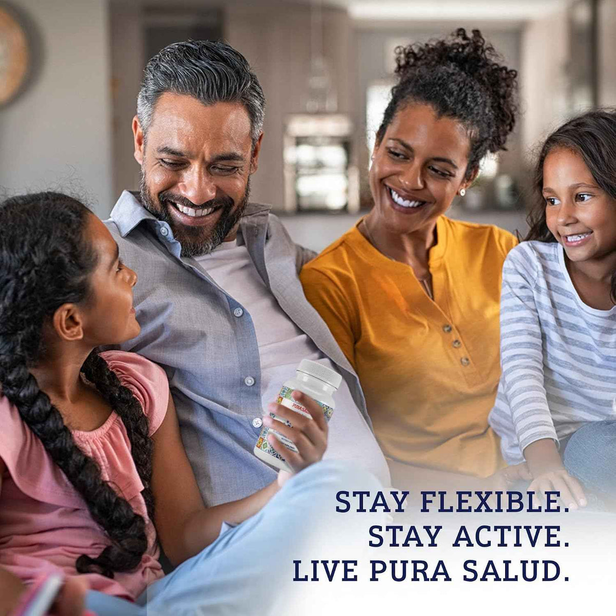 Basic Brands Pura Salud Pureflex Glucosamine Sulfate, 500mg 120 Count | Joint Health Support