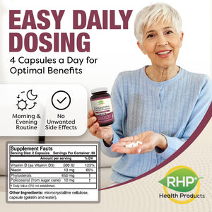 Advanced Cholesterol Health Complex with Plant Sterols. Cholesterol & Lipid Support Supplement for Healthy Heart & Cholesterol Levels for Men & Women. 120 Capsules RHPBuy Supplements Australia